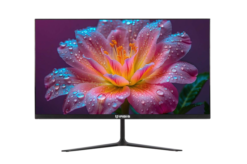 Монитор 21.5'' IRBIS GROOVYVIEW 22 LED Monitor 1920x1080, 16:9, IPS, 250 cd/m2, 1000:1, 3ms, 178°/178°, VGA, HDMI, DP, Audio output, 100Hz, Speak, Tilt, VESA 75х75, Внутр. Бп, Black 1y (China)