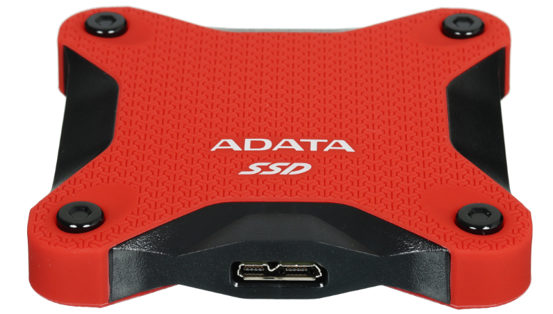 External SSD ADATA 2TB USB 3.2 Gen 2 (USB 10Gbps) R550/W480MB/s 3D NAND COLOR BOX red арт. SD620-2TCRD