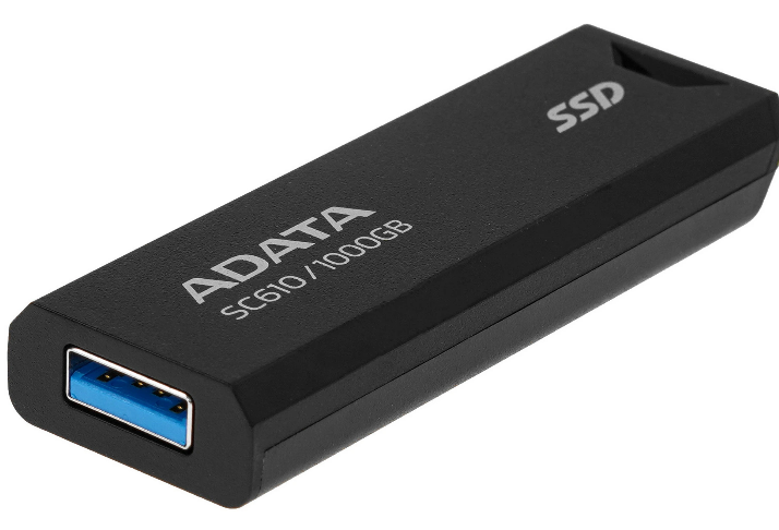 ADATA External SSD SC610 (SC610-1000G-CBK/RD)