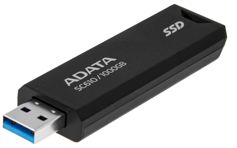 ADATA External SSD SC610 (SC610-1000G-CBK/RD)