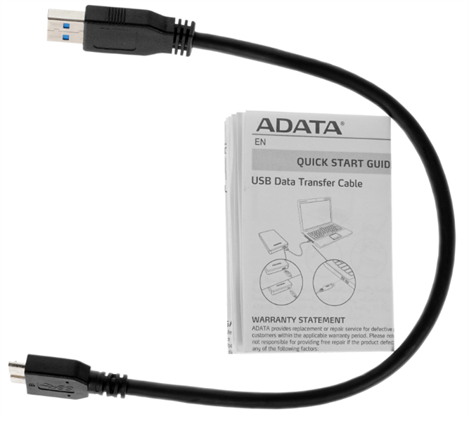 External HDD ADATA 2TB USB 3.2 Gen 1 (USB 5Gbps) COLOR BOX black арт. AHD720-2TU31-CBK