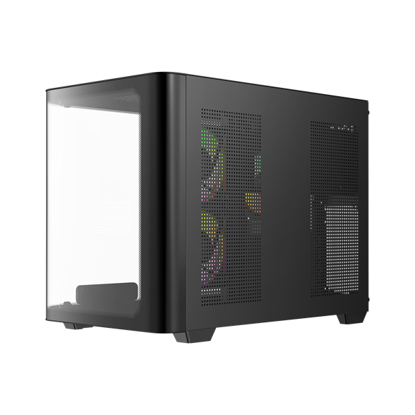Ocypus Iota C50 BK Curve ARGB Digital, MATX, Type-C*1, USB3.0*2, REAR 1x120mm ARGB, MB SIDE 2x120mm ARGB
