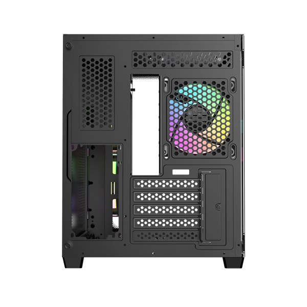 Ocypus Iota C50 BK Curve ARGB Digital, MATX, Type-C*1, USB3.0*2, REAR 1x120mm ARGB, MB SIDE 2x120mm ARGB