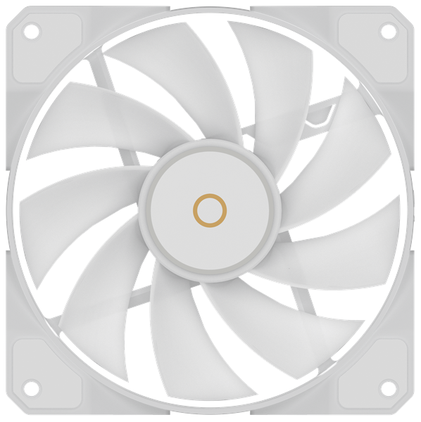Ocypus Beta F12 WH ARGB REVERSE BLADE, 120x120x25mm, 4-PIN PWM, 800-1600 RPM, 29 DBA MAX, HYDRO BEARING