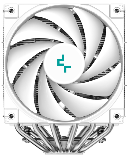DEEPCOOL AK620 DIGITAL SE WH LGA20XX/1700/1200/115X/AM5/AM4 (9шт/кор, TDP 260W, PWM, DUAL Fan 120mm, 6 тепл. трубок, ARGB, белый) RET (R-AK620-WHADMN-GJD)