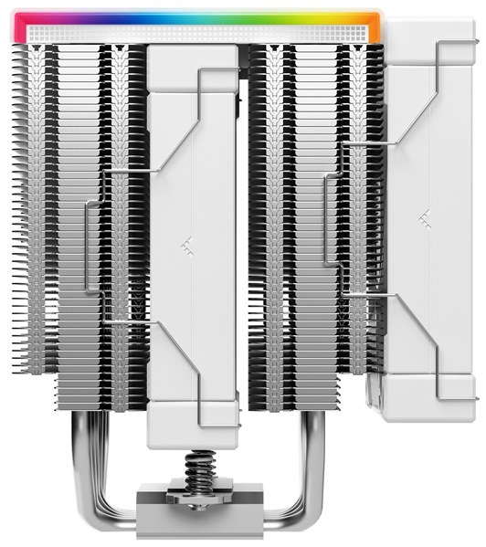 DEEPCOOL AK620 DIGITAL SE WH LGA20XX/1700/1200/115X/AM5/AM4 (9шт/кор, TDP 260W, PWM, DUAL Fan 120mm, 6 тепл. трубок, ARGB, белый) RET (R-AK620-WHADMN-GJD)