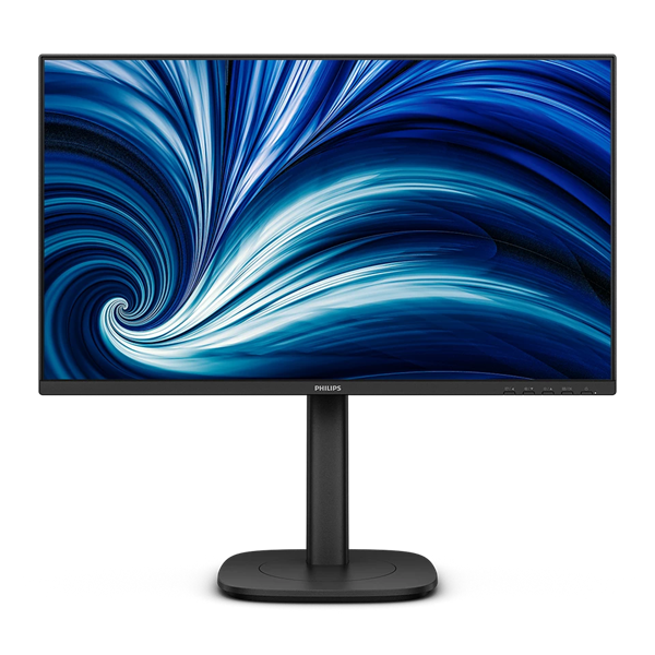 23,8" Philips 24B2U3301 1920x1080 WLED 16:9 IPS 300cd, 1500:1, 4ms, 50M:1, 178°/178°, HDMI, DP, USB Hub: 4*USB3.2, USB-C(90W), RJ45, Speak, 120Hz, Tilt, Height, Swivel, Pivot, Internal, VESA, Black,3y арт. 24B2U3301/01