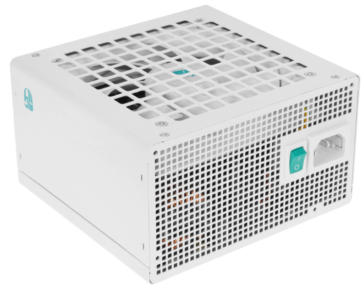Deepcool GAMERSTORM PQ1000G WH (ATX 3.1, 1000W, Full Cable Management, 120mm fan, 80+ GOLD, Active PFC + Half Bridge + DC/DC, Full Japanese Capasitors, Gen5 PCIe, белый) RET (R-PQA00G-FD0W-WGEU-V1)