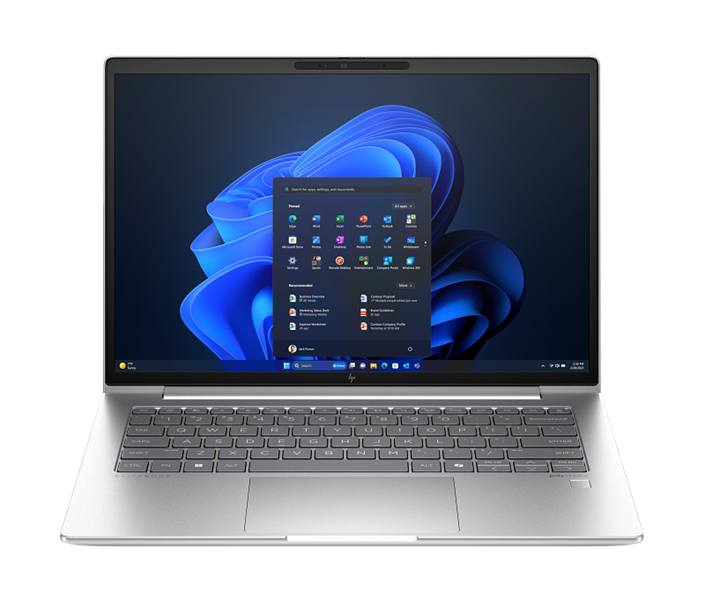 Ноутбук HP EliteBook 640 G11 Intel Core Ultra5-125U,14" WUXGA (1920x1200) IPS 300cd AG,16Gb DDR5-5600MHz(1),512Gb SSD NVMe,56Wh,FPS,ENG/RU Kbd Backlit,1.4kg,Silver,1y,Win11Home Rus