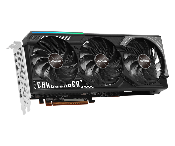 ASRock Radeon RX 9070 Challenger 16GB//RX 9070, HDMI, DP*3, 16G, D6 арт. RX9070 CL 16G