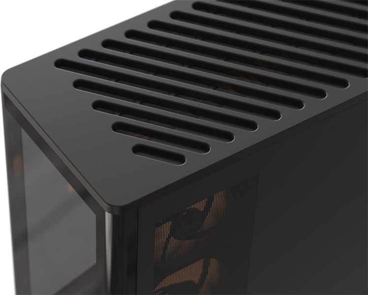 корпус Formula V Line Crystal U9 PA Black, ATX, TYPE-C*1, USB3.0*2, Curved Glass, SIDE 3x PERFORMANCE ARGB, REAR 1x PERFORMANCE ARGB