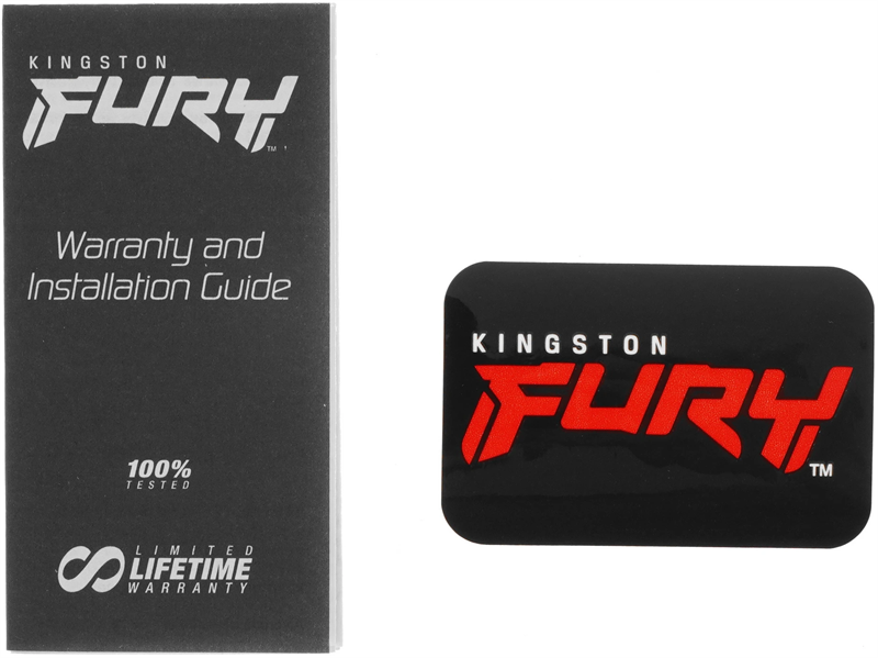 Kingston 32GB 5600MT/s DDR5 CL36 DIMM (Kit 2*16Gb) FURY Beast Black EXPO 1 Year Warrаnty