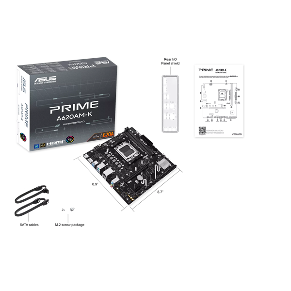 Материнская плата ASUS PRIME A620AM-K