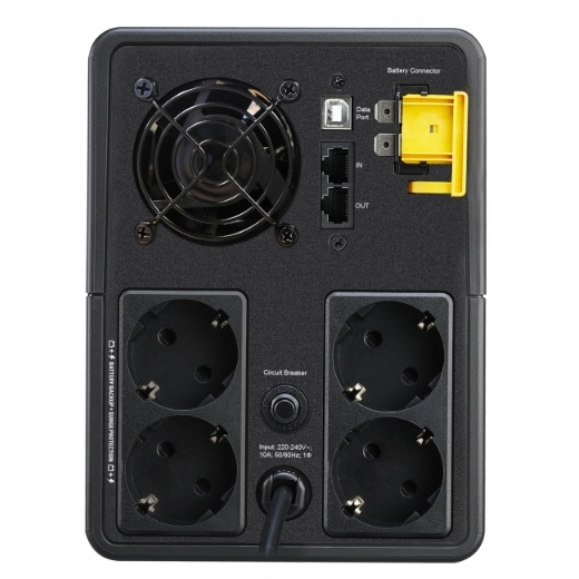 APC Back-UPS 2200VA/1200W, 230V, AVR, 4 Schuko Sockets, USB, 1 year warranty (незначительное повреждение коробки) APC by Schneider Electric арт. BX2200MI-GR-NC1