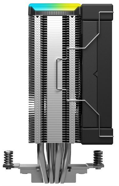 DEEPCOOL AK400 DIGITAL SE LGA1700/1200/115X/AM5/AM4 (18шт/кор, TDP 220W, PWM, Fan 120mm, 4 тепл. трубки, ARGB, черный) RET (R-AK400-BKADMN-GJD)