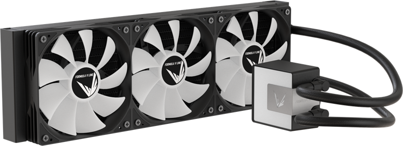 Formula V Line ICE JET GLOW 360 BK, 360mm, 3x120mm, ARGB fans, LGA115X/1200/1700/1851, AM4/AM5