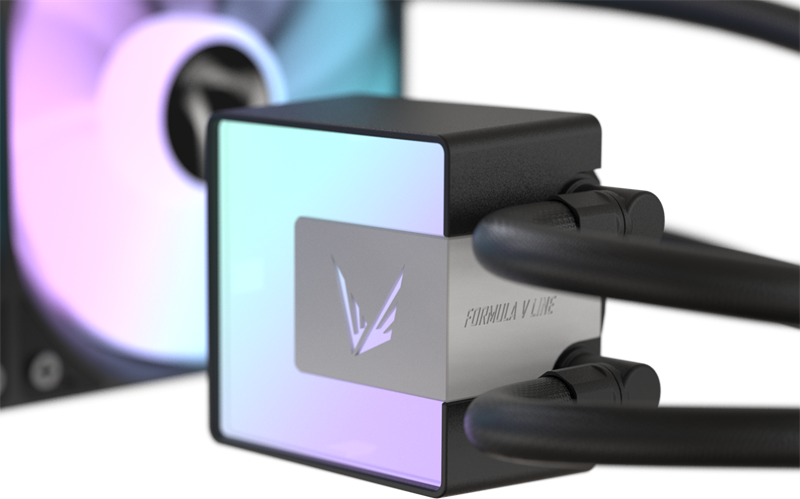 Formula V Line ICE JET GLOW 360 BK, 360mm, 3x120mm, ARGB fans, LGA115X/1200/1700/1851, AM4/AM5