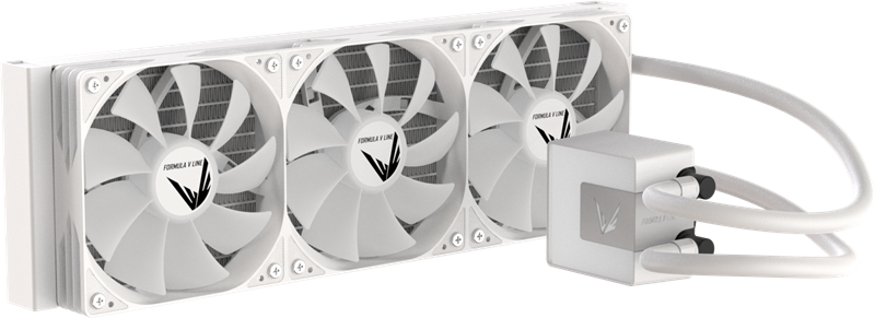 Formula V Line ICE JET GLOW 360 WH, 360mm, 3x120mm, ARGB fans, LGA115X/1200/1700/1851, AM4/AM5