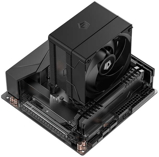 Кулер для процессора ID-COOLING SE-904-XT BLACK LGA1851/1700/1200/115X/AM5/AM4 (16шт/кор, TDP 180W, PWM, 4 тепл.трубки прямого контакта, FAN 100mm) RET