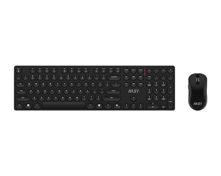 Keyboard and Mouse MSI FORGE K210 Combo, Wireless, Black арт. S11-43RU213-Y92