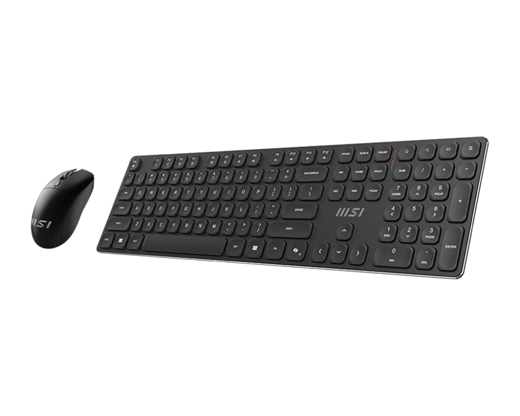 Keyboard and Mouse MSI FORGE K210 Combo, Wireless, Black арт. S11-43RU213-Y92