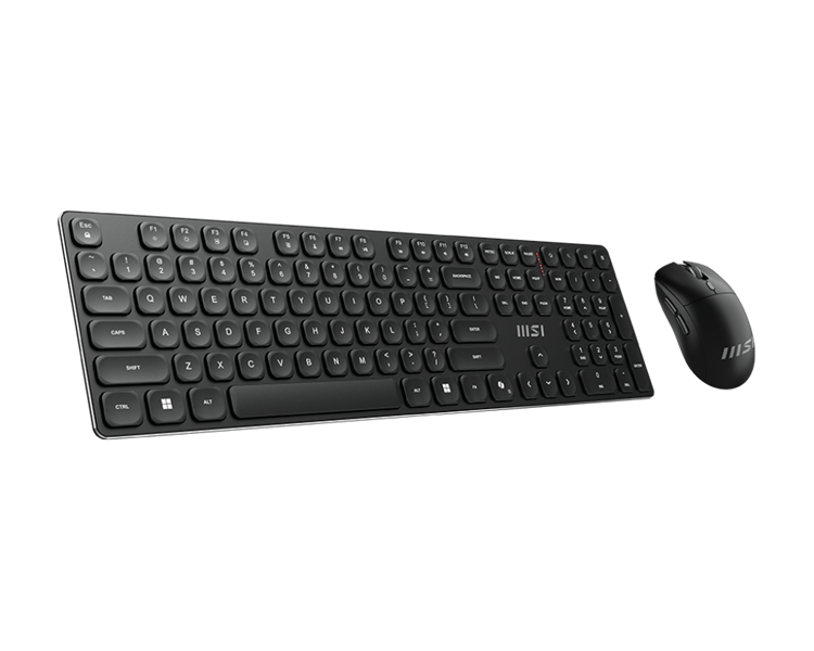 Keyboard and Mouse MSI FORGE K210 Combo, Wireless, Black арт. S11-43RU213-Y92