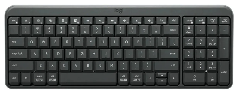 Клавиатура Logitech Wireless Keyboard K250, Bluetooth, Black, Rus/Eng [920-013452]