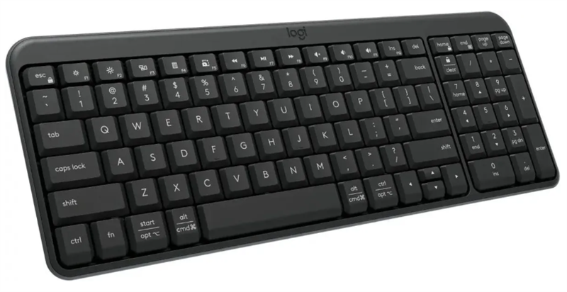 Клавиатура Logitech Wireless Keyboard K250, Bluetooth, Black, Rus/Eng [920-013452]
