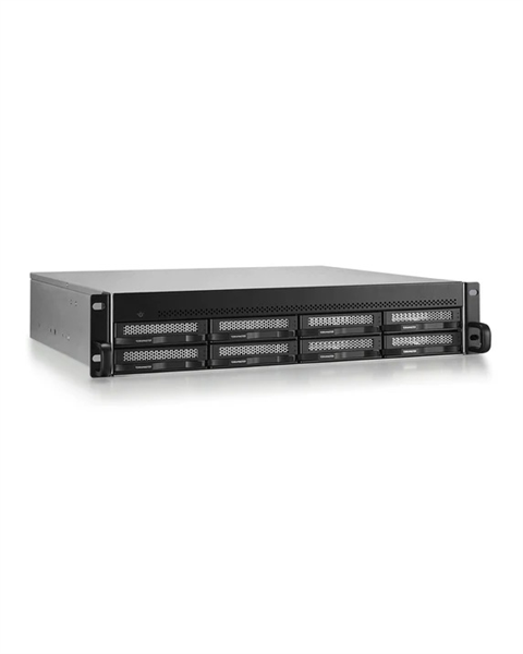 Система хранения данных TerraMaster U8-500 Plus 2U 10C 1,7(4,7)GhzCPU/16Gb(64)/RAID0,1,10,5,6,JBOD/up to 8 HS SATA(3,5'/2,5')/2xM.2 2280 NVMe/3xUSB3.2 1xUSB Type-c/HDMI/2x10GbE RJ-45/iSCSI/1xPS/1YW/no rails