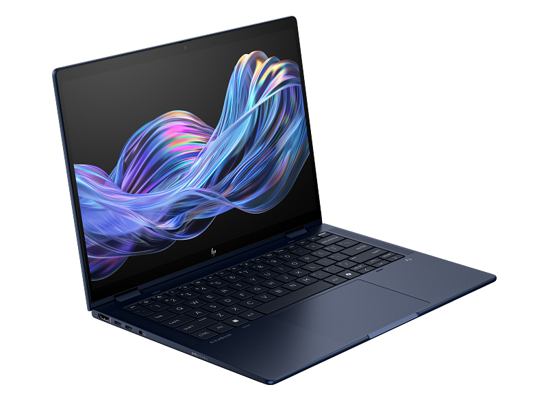 Ноутбук HP EliteBook X Flip G1i U7-258V,14" 2.5K (2560x1600) IPS Touchscreen 400cd 120Hz IR AG,32Gb LPDDR5x-8533,512Gb SSD NVMe,68Wh,ENG/RU Kbd Backlit,1.4kg,Blue,1y,Win11Pro