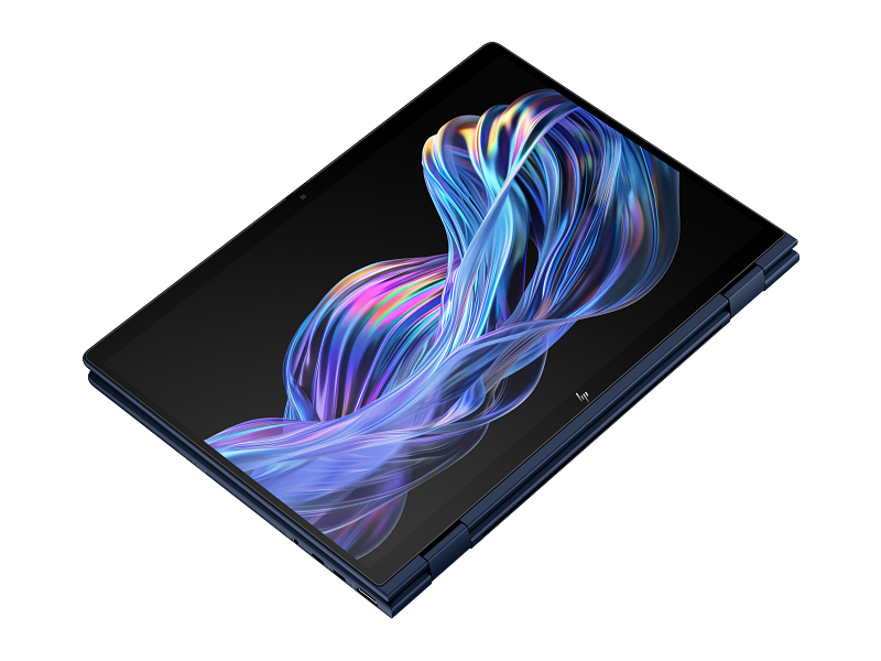 Ноутбук HP EliteBook X Flip G1i U7-258V,14" 2.5K (2560x1600) IPS Touchscreen 400cd 120Hz IR AG,32Gb LPDDR5x-8533,512Gb SSD NVMe,68Wh,ENG/RU Kbd Backlit,1.4kg,Blue,1y,Win11Pro