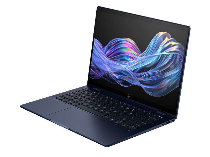 Ноутбук HP EliteBook X Flip G1i U7-258V,14" 2.5K (2560x1600) IPS Touchscreen 400cd 120Hz IR AG,32Gb LPDDR5x-8533,512Gb SSD NVMe,68Wh,ENG/RU Kbd Backlit,1.4kg,Blue,1y,Win11Pro