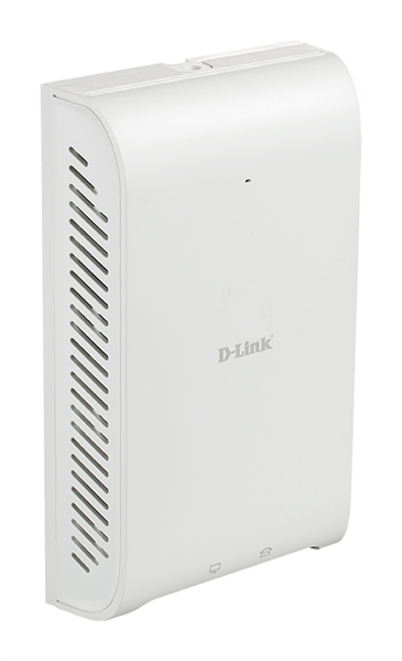 D-Link Беспроводная двухдиапазонная точка доступа AC1200 Wave 2 с поддержкой PoE, 2x1000Base-T (1xPoE), 2xRJ-11, 2 внутренние антенны, питание только по PoE
