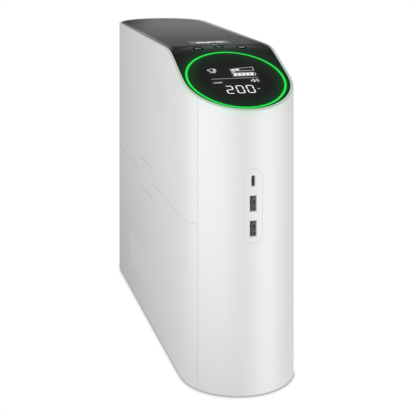 APC Back-UPS Pro for Gaming, 2200VA/1320W, 230V, 4xSchuko and 2xIEC C13 outlets, RGB Lights, Data/DSL protrct, 2x Type A and 1x Type C USB, Arctic(White), 1 year warranty APC by Schneider Electric арт. BGM2200-GR