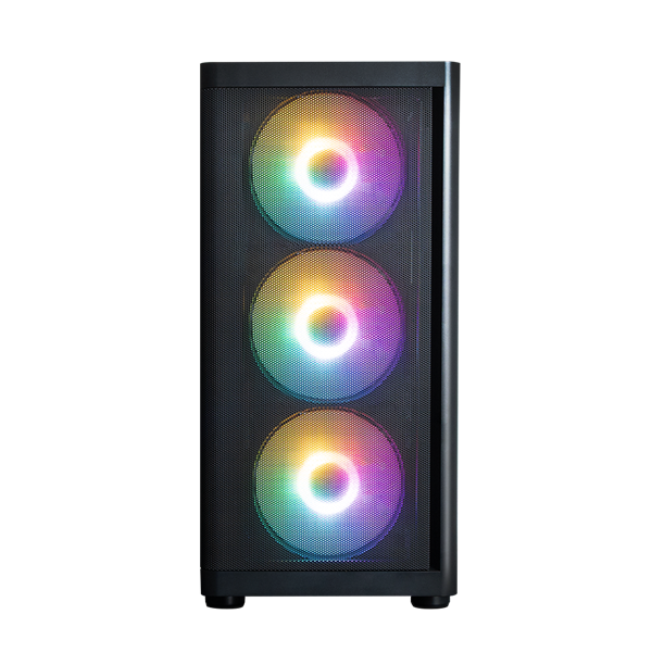 ZALMAN M4 SE, MATX, BLACK, WINDOW, 1xCombo (3.5'' or 2.5''), 1x3.5", 2x2.5", 2xUSB2.0,1xUSB3.0, FRONT 3x120mm FRGB, TOP 2x120mm FRGB, REAR 1x120mm FRGB арт. M4 SE BLACK