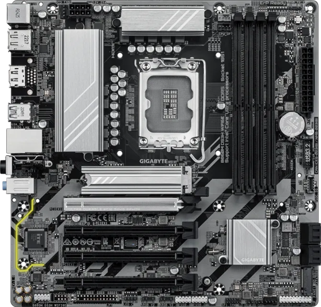 Материнская плата Gigabyte B860M DS3H WIFI6E