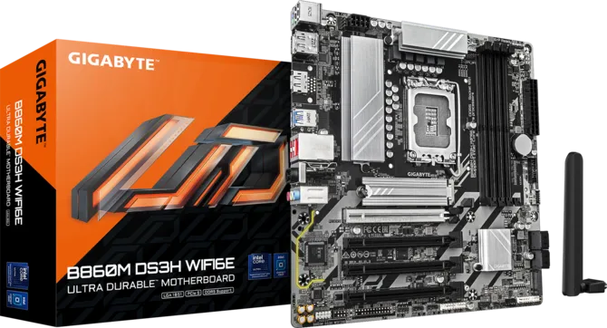 Материнская плата Gigabyte B860M DS3H WIFI6E