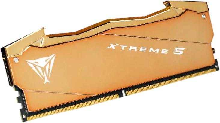 Patriot Viper XTREME 5 AURUM DDR5 DIMM 32GB 6000MHz KIT 2*16GB CL30 30-40-40-76 1.35V RGB (AMD/Intel except Ultra series) арт. VXA532G6030K
