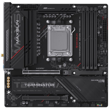 Материнская плата MAXSUN MS-Terminator B850M PRO DARK WIFI