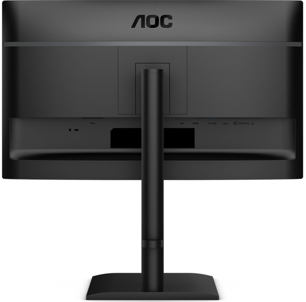27" AOC 1920x1080, WLED, 16:9, IPS, 300 cd, 1500:1, 20M:1, 4ms, 178°/178°, VGA, HDMI, DP, USB hub: USB3.2x4, USB3.2-B, 120Hz, Speak, Tilt, Height, Swivel, Pivot, Internal, VESA, Black, 3y арт. 27E4U