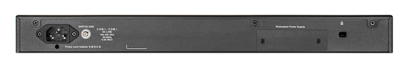 D-Link PROJ Управляемый L3 стекируемый PoE-коммутатор, 44x1000Base-T PoE, 4x2.5GBase-T PoE, 2x10GBase-T, 2x10GBase-X SFP+, PoE-бюджет 370 Вт (740 Вт с DPS-700), CLI, консольный порт RJ-45, RPS