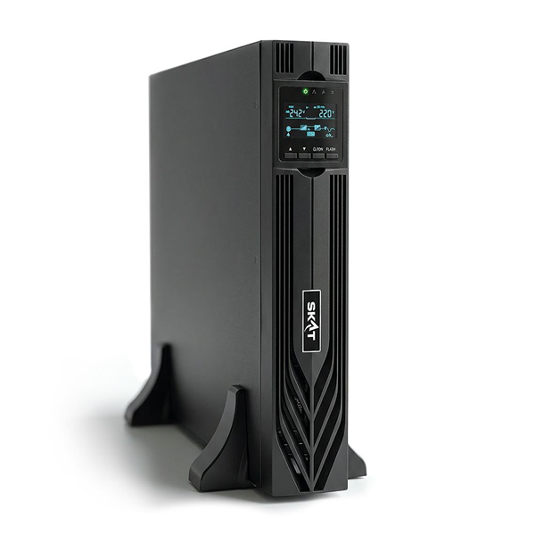 (8771) SKAT-UPS 2000-RACK-ON-E P3 - ИБП 2000 Вт, On-Line, синус, внешн. АКБ 48В, 8хC13