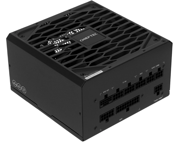Chieftec Vega M PPG-1000-C (ATX 3.1, 1000W, 80 PLUS GOLD, Active PFC, 135mm fan, Gen5 PCIe, Full Cable Management) Retail