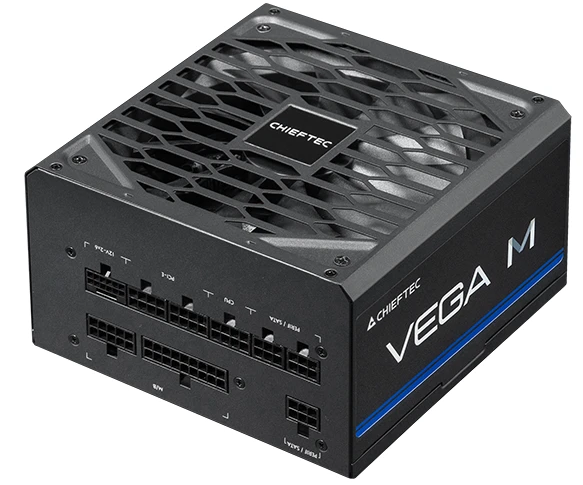 Chieftec Vega M PPG-1000-C (ATX 3.1, 1000W, 80 PLUS GOLD, Active PFC, 135mm fan, Gen5 PCIe, Full Cable Management) Retail