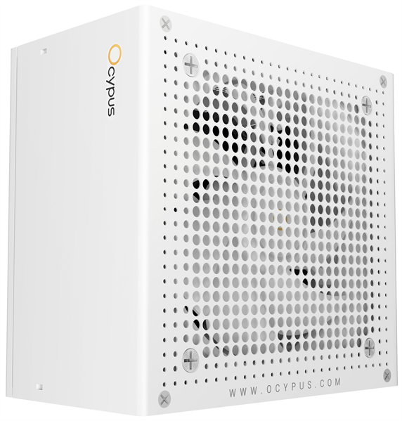 Ocypus Iota P1200 WH, 1200W, APFC, 80+ Gold, ATX 3.1, Fully Modular, 120mm Fan