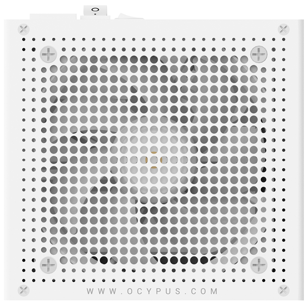 Ocypus Iota P1200 WH, 1200W, APFC, 80+ Gold, ATX 3.1, Fully Modular, 120mm Fan
