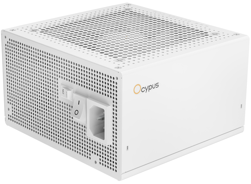 Ocypus Iota P1000 WH, 1000W, APFC, 80+ Gold, ATX 3.1, Fully Modular, 120mm Fan