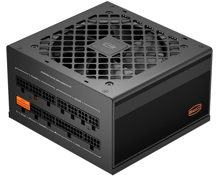 PCCooler KN1000, 1000W, ATX3.1/PCIe5.1, APFC, 80+ Gold, 12cm Fan, Modular (P3-KN1000-G1F)