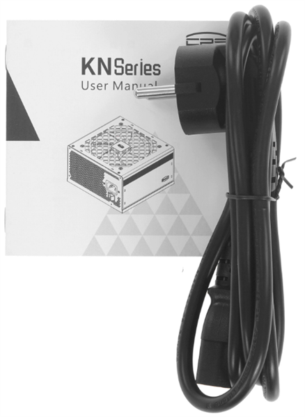 PCCooler KN1000, 1000W, ATX3.1/PCIe5.1, APFC, 80+ Gold, 12cm Fan, Modular (P3-KN1000-G1F)
