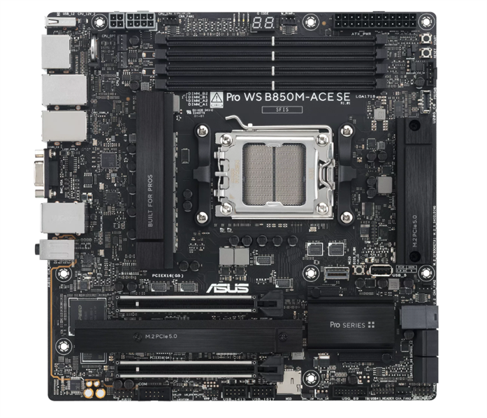 Материнская плата ASUS Pro WS B850M-ACE SE